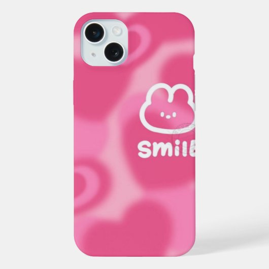 Süß rosa  iPhone hülle (Rückseite)