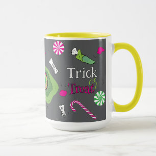 Süß, süß und süß! Trick oder Treat! Tasse