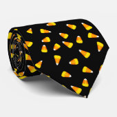 Süß süßer Herbst-Candy-Corn-Muster Krawatte (Gerollt)