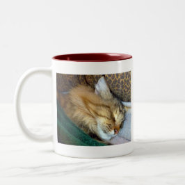 süß träumend zweifarbige tasse