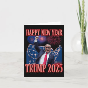 Süß Trump Frohes Neues Jahr 2025 45 47 Outlaw Gewo Karte