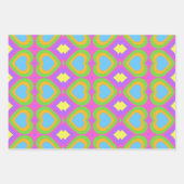 Süß und bunt geschenkpapier set (Vorderseite 3)