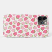 Süß und Fruchtig Rosa Erdbeere Case-Mate iPhone Hülle (Rückseite (Horizontal))
