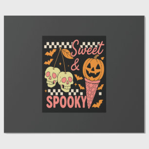Süß und gruselig süßer Halloween Geschenkpapier