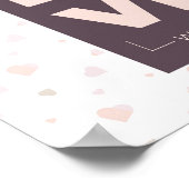 Süß und romantisch poster (Ecke)