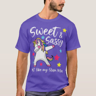 süß und süß, genau wie mein Glam Ma Oma Daugh T-Shirt