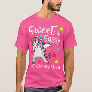 süß und süß, genau wie meine Nana, die Oma schneid T-Shirt