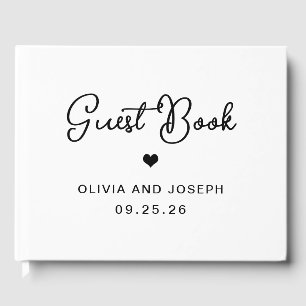Süß und Whimsical Hochzeit Gästebuch