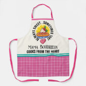 Süß und Zart aus dem Herzen Schürze (Vorderseite)