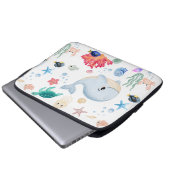 Süß unter dem Meer Laptopschutzhülle (Vorne Knopf)