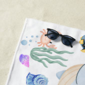 Süß unter dem Meer Strandtuch (Beispiel)