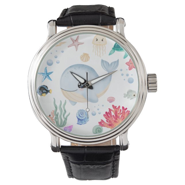 Süß unter Wasser Armbanduhr (Vorderseite)
