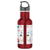 Süß unter Wasser Edelstahlflasche (Rückseite)