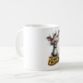 🐭💥 “Süß & Verrückt!” Tasse ☕😜 (Vorderseite Links)