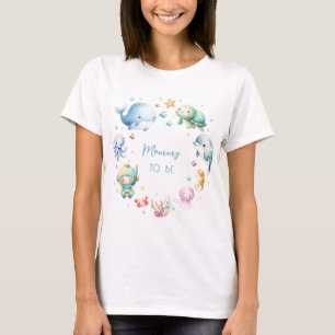 Süß werdende Mommy T-Shirt