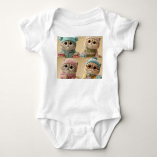 Süß wie ein Knopf Baby Strampler