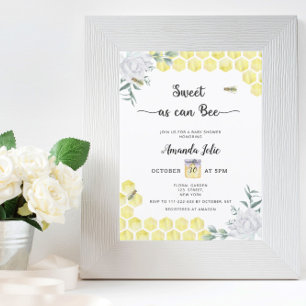 Süß wie eine Biene Baby Shower Einladung