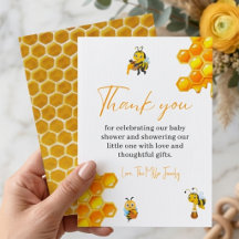 Süß wie eine Biene Baby Shower Schreibwaren