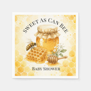 Süß wie eine Biene Geschlechtsneutrale Babyparty Serviette
