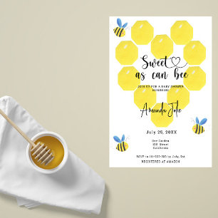 Süß wie es sein kann Baby Shower Einladung