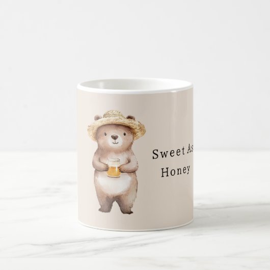 Süß wie Honey Bear Kaffeetasse (Mittel)
