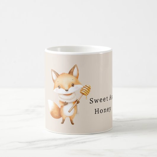 Süß wie Honey Fox Kaffeetasse (Mittel)