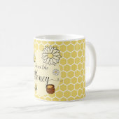 Süß wie Honey Niedliche kleine Biene Kaffeetasse (VorderseiteRechts)
