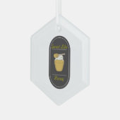 Süß wie Honey Ornament Aus Glas (Vorderseite Links)