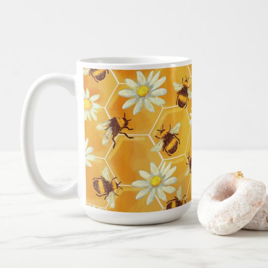 Süß wie Honig Kaffeetasse (Mit Donut)
