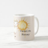 Süß wie Honig Schafe Kaffeetasse (VorderseiteRechts)