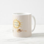 Süß wie Honig-Sonne-Biene Kaffeetasse (VorderseiteRechts)