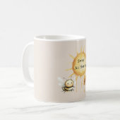 Süß wie Honig-Sonne-Biene Kaffeetasse (Vorderseite Links)