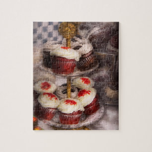 Süß - Wie viel kostet dieser Kuchen im Fenster Puzzle