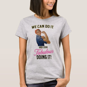 Süß Wir Schaffen Das Rosie Die Nieterin T-Shirt