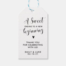 Süß zu einem neuen Anfängergeist Geschenkanhänger