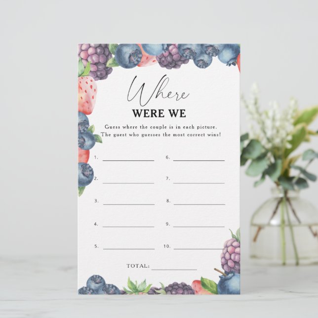 Süßbeere - Wo waren wir Brautparty (Stehend Vorderseite)