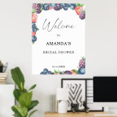 Süßbeeren - Brautparty-Begrüßungszeichen Poster (Heimbüro)