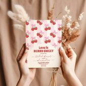 Süßbeeren Brautparty Einladung