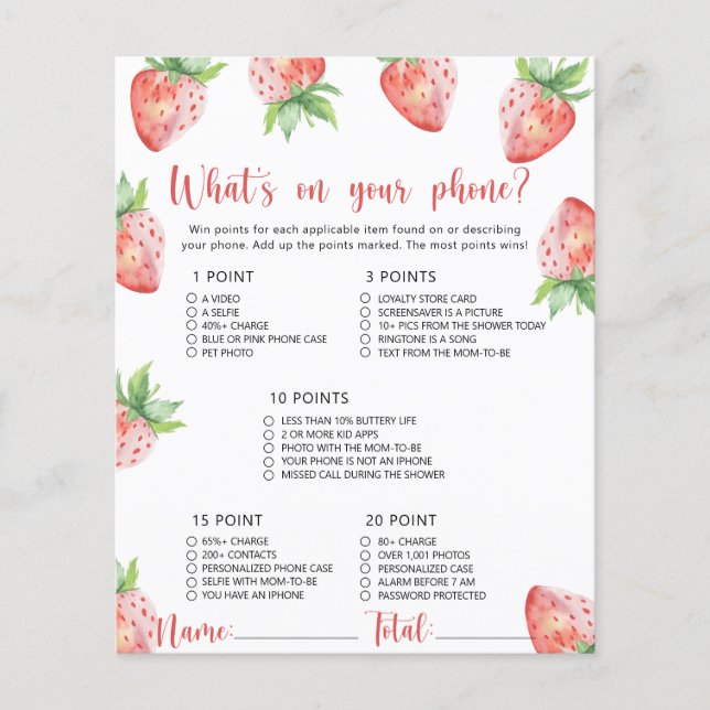 Süßbeeren - Was ist auf deinem Handyspiel? (Vorderseite)