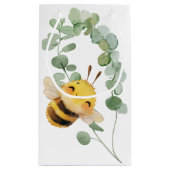 Süßbiene Kleine Geschenktasche Geschenktüte (Rückseite)