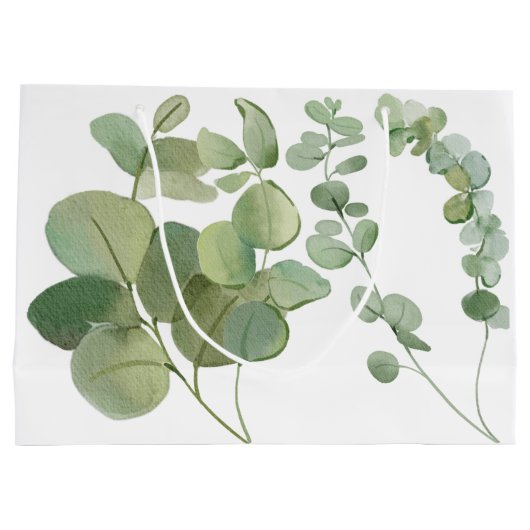 Süßbienengeschenktasche Große Geschenktüte (Rückseite)