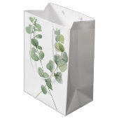 Süßbienengeschenktasche Mittlere Geschenktüte (Rückseite Schrägansicht)