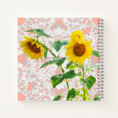 Süßblumen personalisiert notizblock (Rückseite)