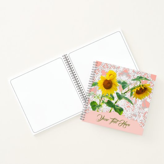Süßblumen personalisiert notizblock (Innenseite)