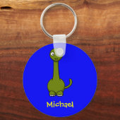 Süßbrontosaurus Schlüsselanhänger (Vorderseite)