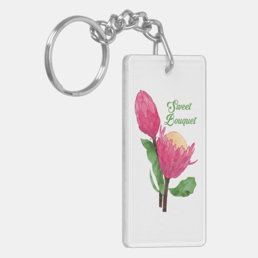 Süßbukett Schlüsselanhänger (Vorderseite links)