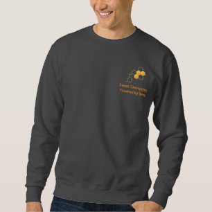 Süßchemie, gegossen von Bienen Sweatshirt