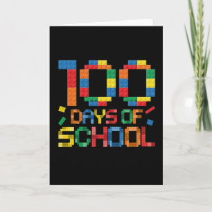 Süße 100 Tage, die einen Unterschied machen, Puzzl Karte