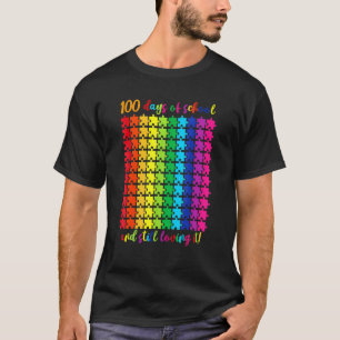 Süße 100 Tage Schule Und Immer Noch Drin Lieben Es T-Shirt