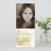 süße 16 Einladungen (Stehend Vorderseite)